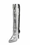 Shop_OROH_Silver Pavia Pointed Toe Boots _Online_at_Aza_Fashions