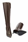 Shop_OROH_Brown Pavia Pointed Toe Long Boots 