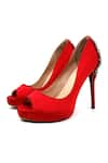 Buy_ELLEGANTI_Red Embellished Eternity Heels _at_Aza_Fashions