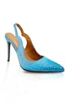 Buy_ELLEGANTI_Blue Embellished Fade Ombre Heels _at_Aza_Fashions