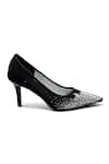 Shop_ELLEGANTI_Black Embellished Fate Crystal Heels _at_Aza_Fashions