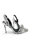 Buy_ELLEGANTI_Silver Embellished The Naomi Crystal Heels _at_Aza_Fashions