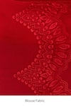 Zal From Benaras_Red Pure Organza Silk Embroidered Chikankari Saree With Unstitched Blouse Piece _Online_at_Aza_Fashions