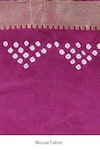 Zal From Benaras_Purple Pure Silk Pattern Floral Border Saree With Unstitched Blouse Piece _Online_at_Aza_Fashions