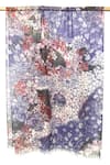 Shop_Pashma_Purple Floral Abstract Silk Cashmere Scarf _at_Aza_Fashions