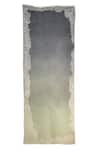 Pashma_Grey Abstract Silk Cashmere Ombre Scarf _Online_at_Aza_Fashions