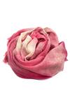 Buy_Pashma_Pink Contemporary Silk Cashmere Scarf _Online_at_Aza_Fashions