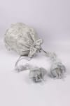 Buy_Vareli Bafna_Silver Embroidery Opal Potli Bag _Online_at_Aza_Fashions