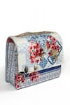 Buy_The Garnish Company_Blue Palenque Mosaic Print Bag _at_Aza_Fashions