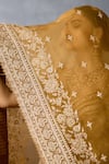 Torani_Yellow Jeni Silk Embroidery Thread Sweetheart Mehre Hasina Bridal Lehenga Set _Online