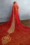 Shop_Torani_Red Jeni Silk Embroidered Zardosi Cutwork V Shamse Raisa Lehenga Set _at_Aza_Fashions