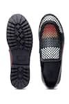 Shop_SHUTIQ_Multi Color Woven Perri Leather Shoes _at_Aza_Fashions