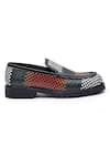 Buy_SHUTIQ_Multi Color Woven Perri Leather Shoes _Online_at_Aza_Fashions