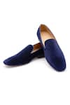 Buy_SHUTIQ_Blue Plain Rainy Leather Shoes _at_Aza_Fashions