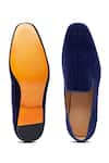 Shop_SHUTIQ_Blue Plain Rainy Leather Shoes _at_Aza_Fashions