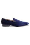 Buy_SHUTIQ_Blue Plain Rainy Leather Shoes _Online_at_Aza_Fashions