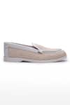 SHUTIQ_Ivory Bere Otimo Jute Weave Textured Slip On Shoes _Online_at_Aza_Fashions