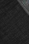 Shingora_Black Woven Jacquard Tribal Flora Pattern Shawl _at_Aza_Fashions