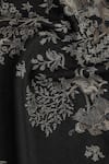 Shop_SHINGORA_Black Floral Pattern Jacquard Work Shawl _Online_at_Aza_Fashions