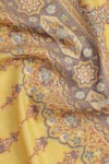 Shop_SHINGORA_Yellow Jacquard Floral Pattern Shawl _Online_at_Aza_Fashions