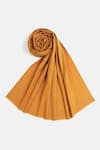 Buy_SHINGORA_Yellow Solid Fringed Edge Shawl _Online_at_Aza_Fashions