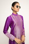 Buy_Sobariko_Purple Woven Butti Round Pattern Long Jacket With Dhoti Pant _Online_at_Aza_Fashions