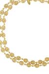 ZARIIN_Gold Plated Imperial Notes Filigree Long Necklace _Online_at_Aza_Fashions