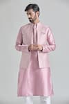 Buy Arihant Rai Sinha Pink Silk Embroidery Thread Bundi Online at Aza Fashions Buy_Arihant Rai Sinha_Pink Silk Embroidery Thread Bundi _Online_at_Aza_Fashions