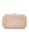 Buy_Boxwish By Bhumika_Ivory Pearl Accent Clutch _at_Aza_Fashions