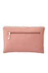 Boxwish By Bhumika_Pink Pearl Mermaid Scallop Flap Clutch _Online_at_Aza_Fashions