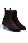 Buy_Wednesday Lifestyle_Brown Lord Suede Leather Boots _at_Aza_Fashions