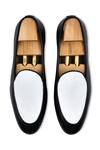 Shop_Wednesday Lifestyle_Black New York Contrast Patch Belgian Loafers _at_Aza_Fashions