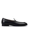 Wednesday Lifestyle_Black New York Contrast Patch Belgian Loafers _Online_at_Aza_Fashions