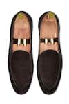 Shop_Wednesday Lifestyle_Brown New York Suede Leather Belgian Loafers _at_Aza_Fashions