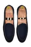 Shop_Wednesday Lifestyle_Blue New York Plain Suede Leather Belgian Loafers _at_Aza_Fashions