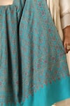 Buy Dusala Blue Aaravi Handwoven Jama Waar Work Shawl Online at Aza Fashions Buy_Dusala_Blue Aaravi Handwoven Jama Waar Work Shawl _Online_at_Aza_Fashions