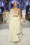 Buy_Payal Singhal_Ivory Chikankari Silk Embroidered Zardosi Sweetheart Anarkali Set _at_Aza_Fashions