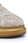 Buy_Anaar_Gold Embroidered Me And Mine Sequin Geometric Butti Sneakers 