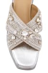 Shop_Anaar_Silver Embellished Reign Supreme Jewel Wedge Sandals _Online_at_Aza_Fashions