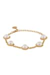 Buy_Anaash_Gold Plated Bead Embellished Bracelet _Online_at_Aza_Fashions