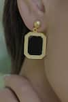 Zariin_Black Onyx Revitalise Earrings _at_Aza_Fashions