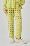Buy_neetiandmudita_Multi Color Crepe Printed Pixel Collar Dunes Shirt With Pant _Online_at_Aza_Fashions