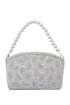 Buy_Boxwish By Bhumika_Grey Sequin Paisley Embroidered Bag _at_Aza_Fashions