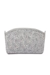 Boxwish By Bhumika_Grey Sequin Paisley Embroidered Bag _Online_at_Aza_Fashions