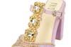 HOUSE OF PRISCA_Purple Crystal New Delhi Embellished Heels _at_Aza_Fashions