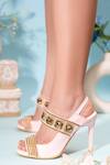 Shop_House of Prisca_Pink Crystal Jaipur Studded Heels 