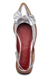 Shop_Dang Shoes_Silver Stone Juliana Bow Embellished Ballerina Flats _at_Aza_Fashions