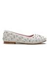 Buy_Dang Shoes_White Stone Sylvie Crystal Embellished Ballerina Flats _Online_at_Aza_Fashions