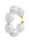 Buy_Arvino_Gold Plated Pearls Weave Ear Cuff-single Pc _Online_at_Aza_Fashions