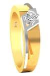 Buy_Divine Solitaires_Yellow Diamond Single Stone Solitaire Ring _at_Aza_Fashions